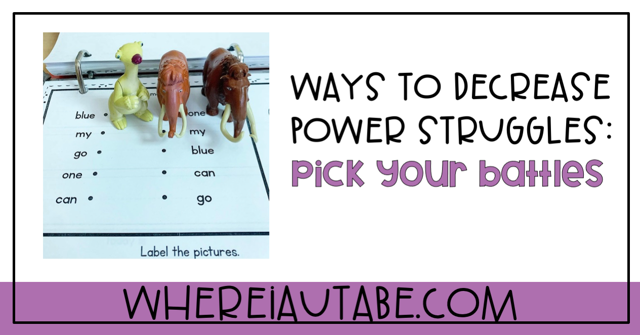 5 Ways To Avoid Power Struggles - Where I Aut-a Be