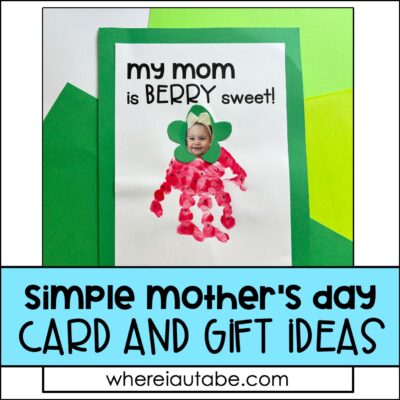 mother's day card and gift ideas